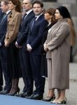 Amsterdam 11 december 2025
 Koning Willem-Alexander en koningin Maxima verwelkomende president van Finland Alexander Stubb met zijn echtgenote Suzanne Innes-Stubb op de Dam op de eerste dag van een tweedaags staatsbezoek aan Nederland. Thom van Campen