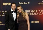 Papendal 17 december 2025
Sportgala waar oa de sportman en sportvrouw van het jaar gekozen worden . Tom Dumoulin met zijn vriendin Maxime Nieman