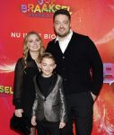 Amsterdam 7 december 2025
Premiere Juf Braaksel in Pathe Noord . Tomas Breemen ( Handigetips) met gezin