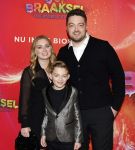 Amsterdam 7 december 2025
Premiere Juf Braaksel in Pathe Noord . Tomas Breemen ( Handigetips) met gezin