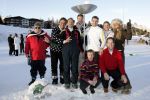 Seefeld 17 januari 2005
Opening princess Hotel.
Roelant Oltmans Aad Ouborg Tonny Eyk  Mark Huizinga en Inge de Bruijn
Peter Smulders bv