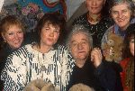 Den Ilp, 8 Januari 1997
Anton Heyboer met zijn nieuwste bruid en zijn oude bruiden