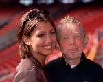 Amsterdam, 24 augustus 1998
Bart de Graaff met zijn vriendin Valerie Zwikker