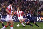 Eindhoven, 2 februari 1999
PSV-AZ, eindstand 2-0 KNVB-beker 3e ronde
Dmitri Khokhlov in duel met Fernando Ricksen