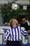 Eindhoven, 13 januari 1999
Indoor Soccer
Jongleur Erik Borgman met 5 voetballen
