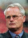 Eindhoven, 29 Augustus 1998
Foppe de Haan tijdens de wedstrijd PSV-SC Heerenveen , eindstand 1-2