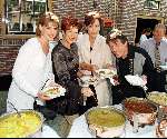 Gert Timmerman & Hermien Timmerman met hun dochters Sheila Timmerman en  Sandra Timmerman