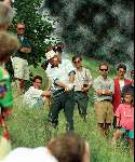 Greg Norman 
1992
Mooie aktie golfen