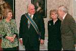 Den Haag
Koningin Beatrix met Prins Claus en Helmuth Kohl en vrouw
1998