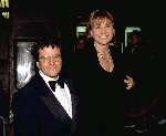 Monique van de Ven met haar man Edwin de Vries
1999