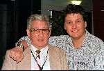 Rene Froger met zijn vader Bolle Jan Froger
4december 1998