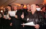 Utrecht, 4 januari 1999
v.l.n.r.: Wout v Dolenweerd, Dries Roelvink, Jimmy Geduld, Glennis Grace en Sugar Lee Hooper