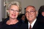 Haarlem 13 januari 2000
Edgar Vos samen met de schrijfster van zijn boek bij de premiere van Louis v Dijk en Jasperina de Jong in de schouwburg van Haarlem