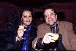 Uitgeest 17 januari 2000
George Baker met zijn vrouw in de limousine
