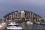 Huizen, 26 januari 2000
Huis van Ruud Lubbers 
Zijn uitzicht op de jachthaven van Huizen