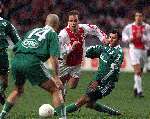 Amsterdam, 20 december 2000
Jubilleumwedstrijd tussen AJAX-Panathiakos
Andy v d Meyde