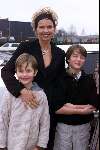 Nijkerk 1 januari 2001
Nieuwjaarsreceptie staatsloterijshow.
Anita Witsier met zoontje