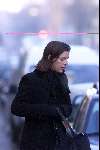Amsterdam 13 januari 2001 Prins Marilene (in verwachting) shoppend met een vriendin en achter het stuur van d\'r auto  Barbara de Kanter