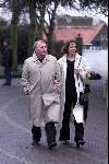 Begrafenis Rob v Wijk ( man van Alice Maywood )
5 januari 2001
Bram Biesterveld met vriendin