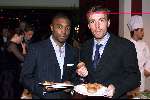 Veldhoven 28 januari 2001
VVCS Voetbalgala bij koningshof in Veldhoven.
Bryan Roy en Richard Witschge