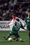 Amsterdam, 20 december 2000
Jubilleumwedstrijd tussen AJAX-Panathiakos
Cedric v d Gun