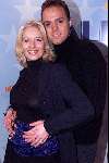 Rotterdam 22 januari 2001
Frans Bauer in AHOY met walk of Fame.
en zijn zwangere vriendin Mariska