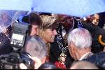 Noord Brabant 4 september 2001
Prins Willem Alexander en Maxima bezoeken Breda, Tilburg, Den Bosch en Eindhoven.
Burgemester Rein Welschen
Frits Philips Sr. met Prinses Maxima