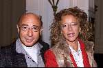Amsterdam 10 september 2001
Modeshow van Frans Molenaar in het Amstel Hotel.
Hans Knoop met vrouw