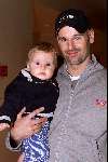 Amsterdam 15 september 2001
Jasper Faber met zijn zoontje Enzo