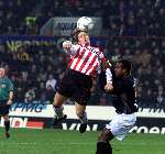 Eindhoven, 31 januari 2001
Kompetitie seizoen 2000/2001
PSV-FC Groningen
Joonas Kolkka  Kopbal  mooie aktie