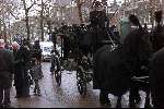 Begrafenis Rob v Wijk ( man van Alice Maywood )
5 januari 2001
Lijkkoets met paarden