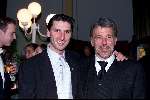 Veldhoven 28 januari 2001
VVCS Voetbalgala bij koningshof in Veldhoven.
Erik Gerets en Luc Nilis
