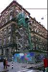 29 januari 2001
Verbouwing paleis op de dam.