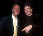 Patrick Bruel met johoan Cruyff