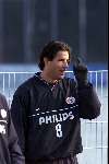 Eindhoven 17 januari 2001
1e training Ruud van Nistelrooy na zijn blessure.