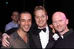 Amsterdam, 28 januari 2001 De laatste voorstelling van de musical CHICAGO
Tony Neefs, Stanley Burlesson en