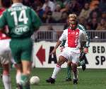 Amsterdam, 20 december 2000
Jubilleumwedstrijd tussen AJAX-Panathiakos
Wamberto