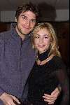 Nijkerk 1 januari 2001
Nieuwjaarsreceptie staatsloterijshow.
Wendy v Dijk en Xander de Buisonje van Volumia