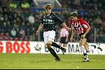 Eindhoven 30 januari 2002
PSV-Feyenoord voor de KNVB Beker
Glenn Loovens en Kezman