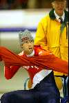 Heerenveen 22 december 2001
Skate  off wedstrijden voor Olympische spelen.
Ids Postma
