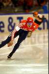 Heerenveen 22 december 2001
Skate  off wedstrijden voor Olympische spelen.
Jan Bos