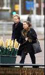 Den Haag 26 januari 2002
prins Willem Aleander en Maxima vrijgezellendag in Madurodam.  
Jolande adriaansens met man