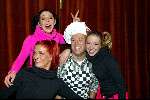 Amsterdam  1 janari 2002
Nieuwjaarsfeest Staatsloterijshow in de beurs van Berlage.
K3 met Joop  Braakhekke