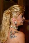 Amsterdam 21 december 2001
Uitreiking van de Rembrandt awards in de beurs van Berlage.
Manuele Kemp met tatoeage