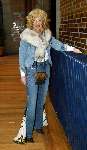 Amsterdam  1 janari 2002
Nieuwjaarsfeest Staatsloterijshow in de beurs van Berlage.
Mary Borsato