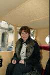 Amsterdam 8 januari 2002
Myrna Goossen in de gouden koets