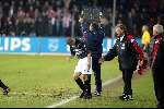 Eindhoven 30 januari 2002
PSV-Feyenoord voor de KNVB Beker
Ono en Gerard Meier