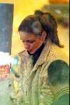 Amsterdam 16 januari 2002
Prinses Annet Sekreve werkt op een dagveblijf voor verstandelijk gehandicapten.