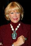 Amsterdam  1 janari 2002
Nieuwjaarsfeest Staatsloterijshow in de beurs van Berlage.
Sheila de Vries met man