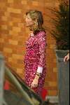 Scheveningen 27 januari 2002
Brunch van Maxima en Prins Willem Alexander in het Kurhaus. 
Vanessa Loudon zwanger